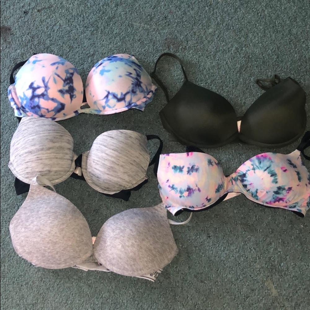 Victoria secret pink bras